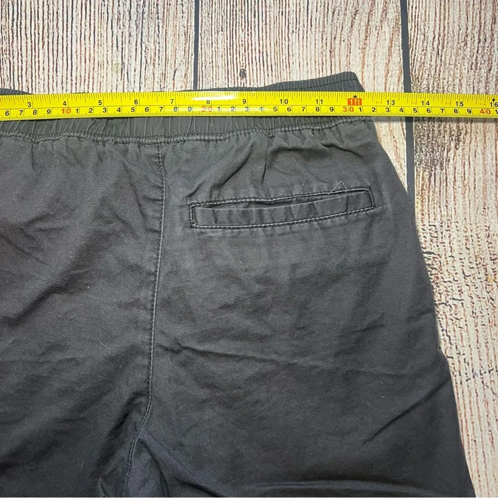Old Navy‎ Boys Dark Gray Elastic Waist Drawstring Shorts Size Large 10/12 School